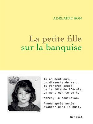 cover image of La petite fille sur la banquise
